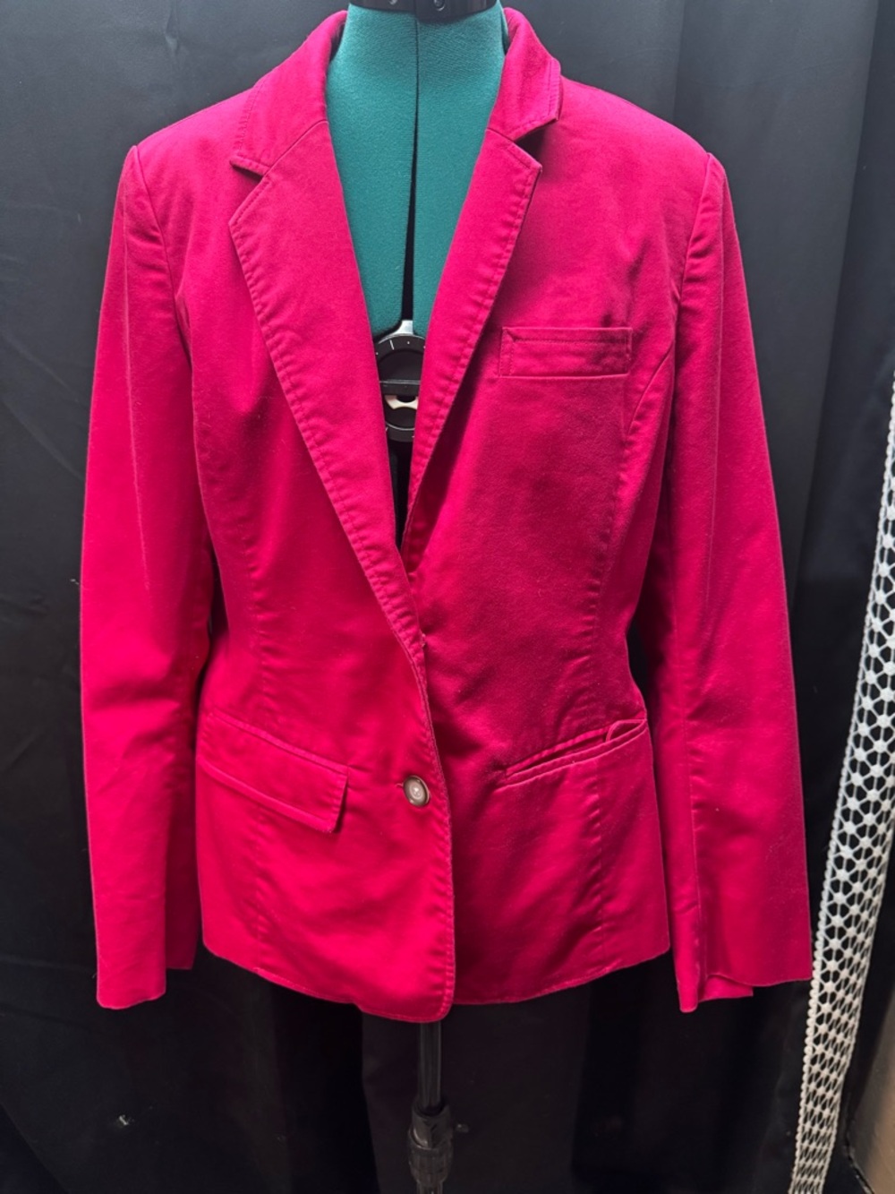 TravelSmith Hot Pink Blazer Jacket